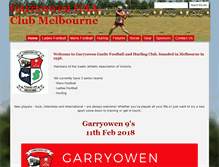 Tablet Screenshot of garryowengaa.com.au